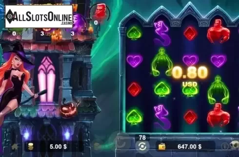 Win Screen 2. Halloween Witch Party from Thunderspin