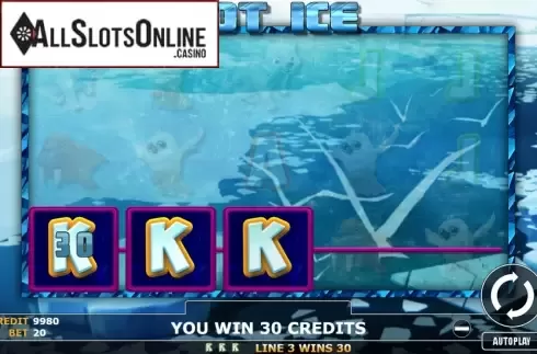 Win Screen 2. Hot Ice from Fils Game