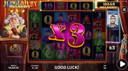 Judge and Jury Megaways slot screenshot 4