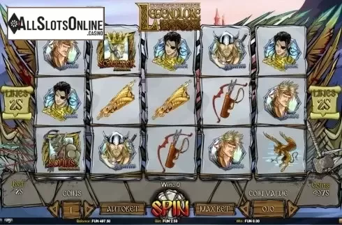 Screen 1. Legend Lore from 1X2gaming