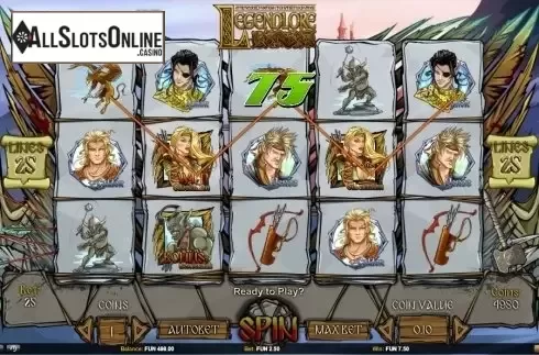 Screen 3. Legend Lore from 1X2gaming