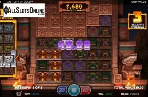 Win Screen 3. Lost City of Gold (Betsson Group) from Betsson Group