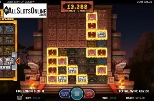 Win Screen 4. Lost City of Gold (Betsson Group) from Betsson Group