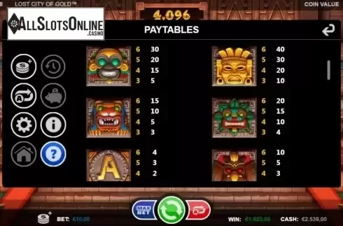 Symbols 2. Lost City of Gold (Betsson Group) from Betsson Group