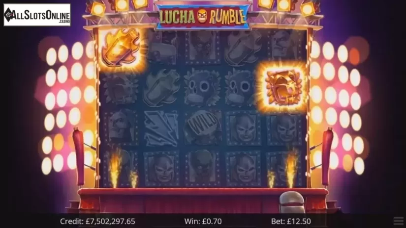 Win Screen 1. Lucha Rumble from Eyecon