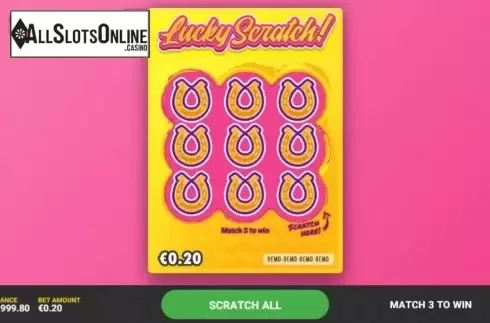 Game Screen 1. Lucky Scratch (Hacksaw Gaming) from Hacksaw Gaming