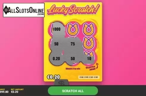 Game Screen 2. Lucky Scratch (Hacksaw Gaming) from Hacksaw Gaming