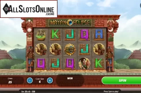 Reel Screen. Mayan Eclipse from Roxor Gaming