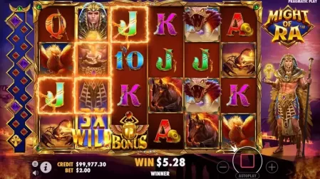 Might of Ra slot screenshot 6