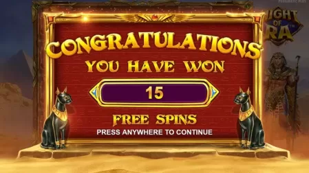 Might of Ra slot screenshot 5
