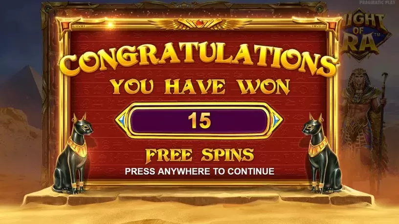 Might of Ra slot screenshot 5