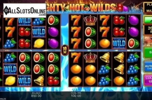 Feature 1. Mighty Hot Wilds from Inspired Gaming