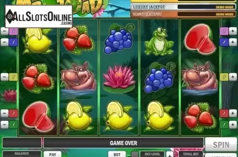 Screen 2. Mr Toad from Play'n Go