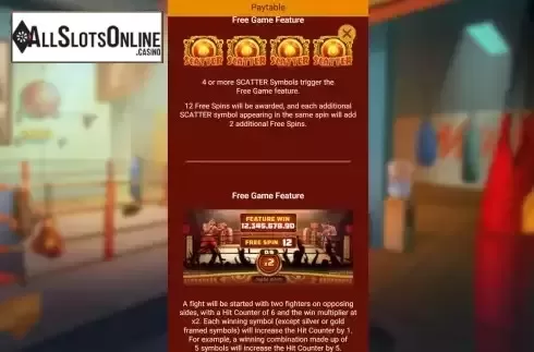 Free Game Screen