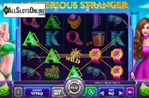 Game workflow . Mysterious Stranger from X Card