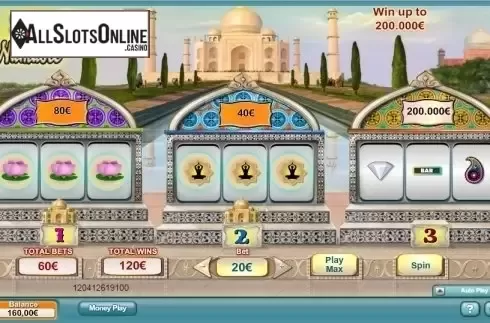 Screen 1. Namaste from NeoGames