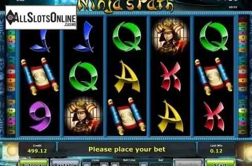 Reels. Ninja´s Path from Greentube