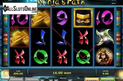 Win. Ninja´s Path from Greentube