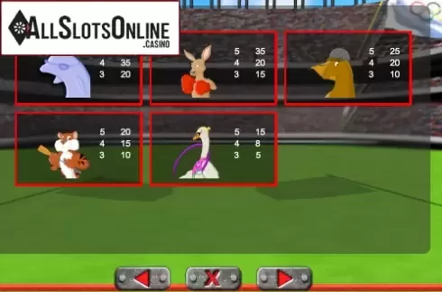 Screen8. Olympic Animals  from Portomaso Gaming