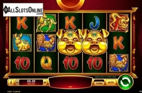 Reel Screen. Piggy Gold (Ruby Play) from Ruby Play