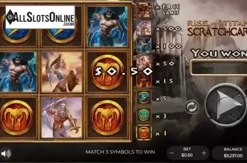 Win screen