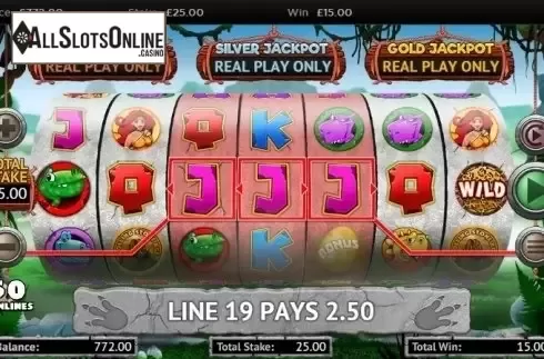 Screen 3. Rolling Stone Age from CORE Gaming