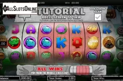 Screen 1. Rolling Stone Age from CORE Gaming