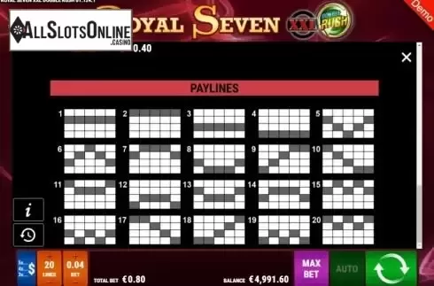 Paytable 4