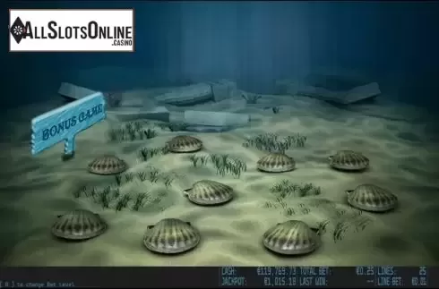 Bonus game. Secrets of Poseidon HD from World Match