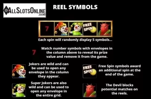 Paytable 2. Slingo Fortunes from Slingo Originals