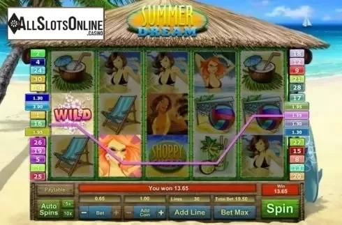 Win Screen . Summer Dream from GamesOS