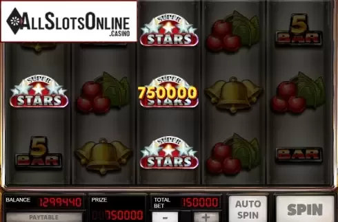 Win Screen. Super 5 Stars from Red Rake