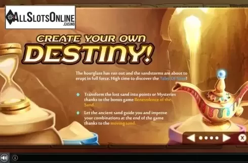 Info. Tales of Sand Dice from GAMING1