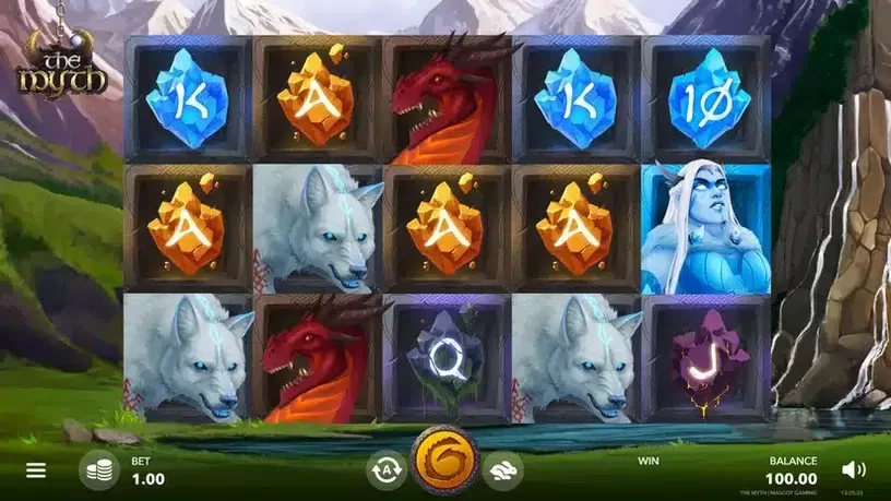 The Myth slot screenshot 1