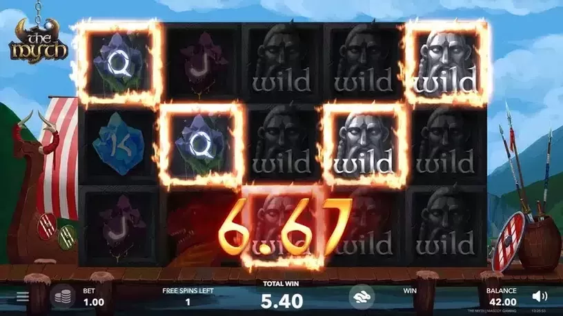 The Myth slot screenshot 4