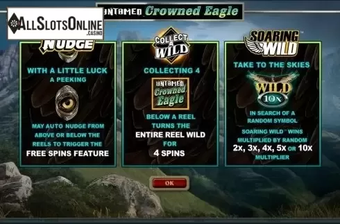1. Untamed Crowned Eagle from Microgaming