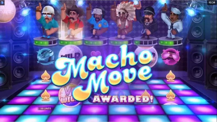 Village People Macho Moves slot screenshot 4