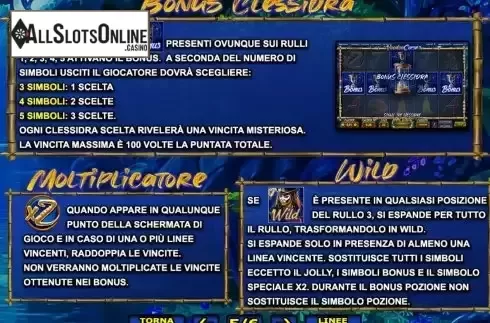 Game Features screen 4