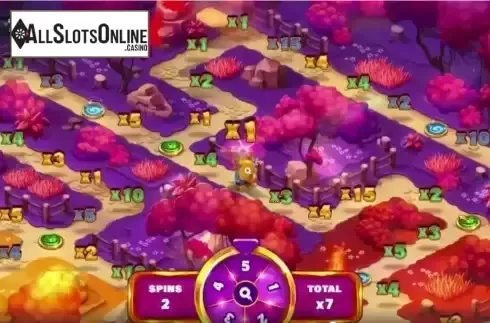 Bonus game screen