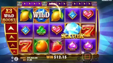 Wild Booster slot screenshot 5