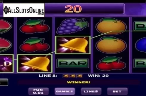 Win Screen. Wild Diamonds (Amatic Industries) from Amatic Industries