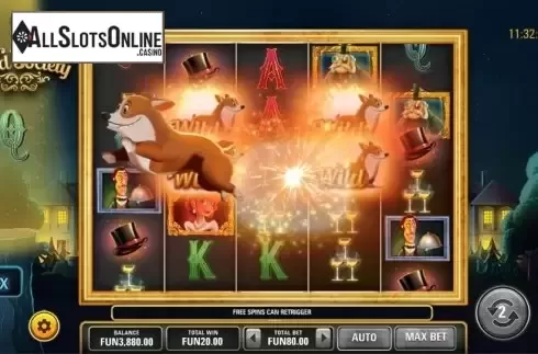 Free Spins 3. Wild Society from Electric Elephant