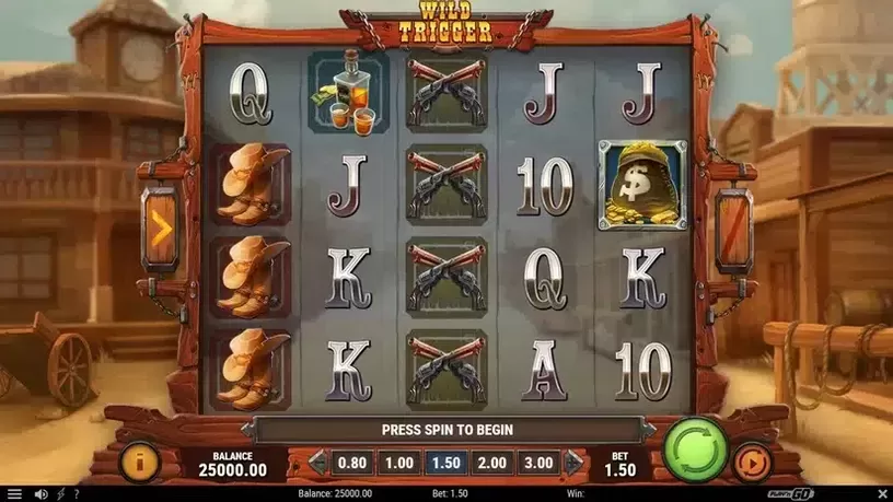 Wild Trigger slot screenshot 1
