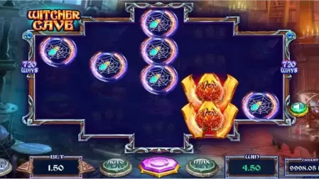 Witcher Cave slot screenshot 4