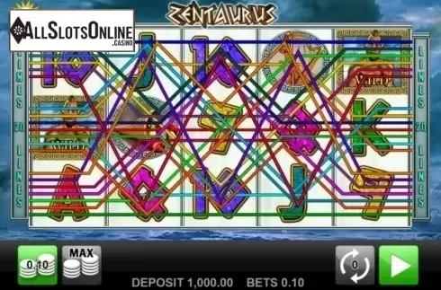 Paylines. Zentaurus from Merkur