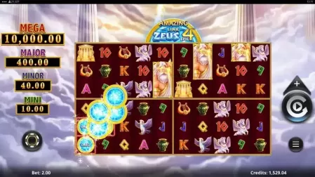 Amazing Link Zeus Epic 4 slot screenshot 2