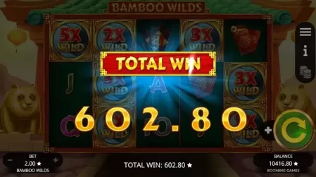 Bamboo Wild slot screenshot 7