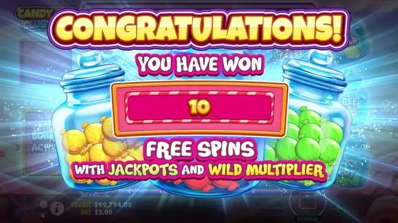 Candy Jar Clusters slot screenshot 2