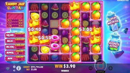 Candy Jar Clusters slot screenshot 3
