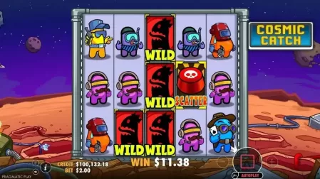 Cosmic Catch slot screenshot 5